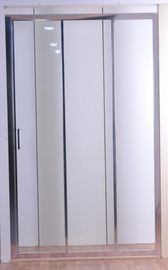 Il profilo 1Pc del cromo ha riparato la porta di vetro della doccia, porte della doccia del bagno