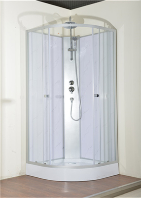 Cabina della doccia con l'alluminio bianco acrilico bianco del vassoio 850*850*2250cm