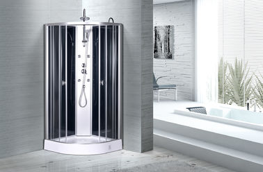 Stoccaggio normale di temperatura del bagno delle cabine prefabbricate di vetro trasparenti della doccia