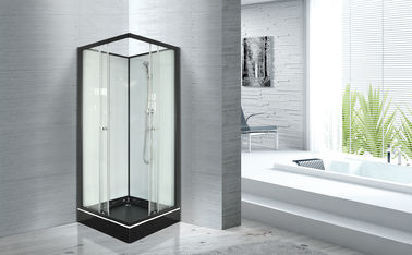 Cabine di vetro della doccia del bagno popolare 800 x 800 con il vassoio nero quadrato dell'ABS