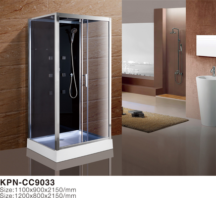 Casetta doccia con vassoio acrilico bianco 1100*800*2150cm di alluminio silice