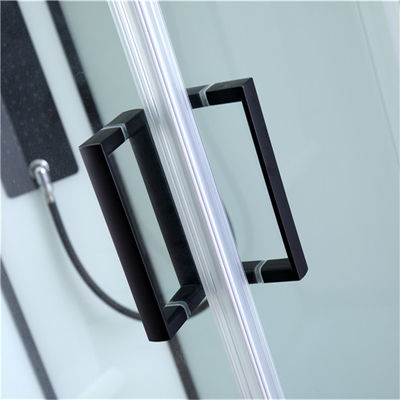 Cubicoli della doccia del quadrante di isolato con il pannello fisso di vetro temperato trasparente