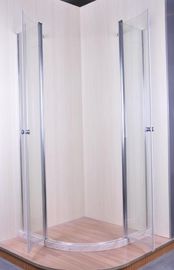 Recinzioni della doccia del quadrante di profilo 900X900 del cromo, recinzioni della doccia del vetro trasparente