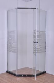 Porta di vetro del perno di forma di Dimond dello specchio di recinzioni della doccia del quadrante di abitudine 900MM