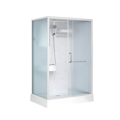 Alluminio bianco acrilico bianco del vassoio 1100*800*2150mm dell'ABS delle cabine della doccia