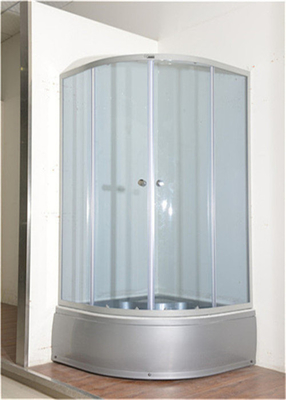il bagno di 900x900x1950mm ha curvato la recinzione d'angolo della doccia, la doccia e le recinzioni del bagno