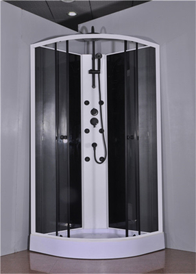 Cabina della doccia con l'alluminio bianco acrilico bianco del vassoio 850*850*2250cm