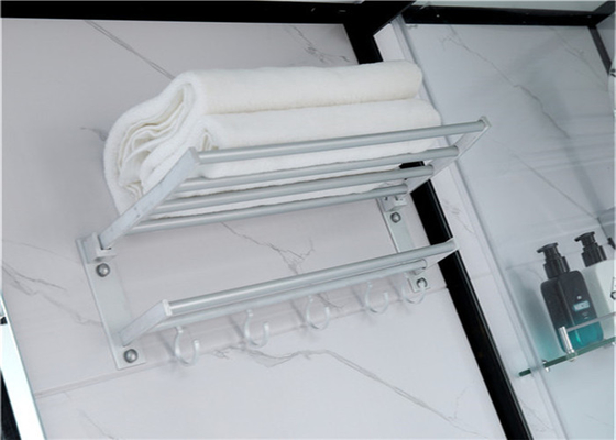 Lato di alluminio del nero acrilico bianco dell'ABS Tray2000*1160*2150mm delle cabine della doccia aperto