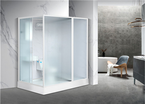 Lato di alluminio bianco acrilico bianco dell'ABS Tray2000*1160*2150mm delle cabine della doccia aperto