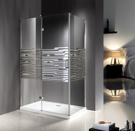 Recinzioni incluse moderne della doccia di vetro 1200 x 800 con il vassoio dell'ABS di 5Cm