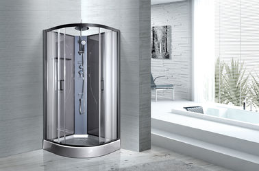 Cabine convenienti della doccia del bagno di comodità con il pannello posteriore grigio chiaro 663C di 4MM