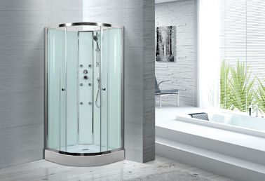 Cabine di vetro bianche extra spaziose della doccia per i country club/proprietà di Real Estate
