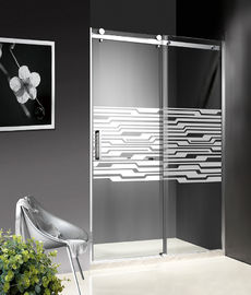 Porta di vetro di diapositiva inossidabile della doccia di 1200-1800X1950mm