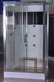 cabine rettangolari della doccia di 1200x800x2150mm con Seat di bambù