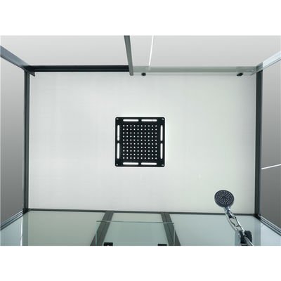 Cubicoli rettangolari della doccia del quadrante di isolato con il pannello fisso di vetro temperato trasparente