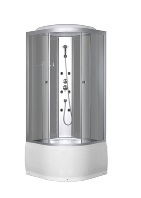 Bagno acrilico bianco del vassoio 900*900*215mm dell'ABS delle cabine della doccia