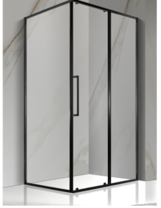 6mm hanno temperato la recinzione d'angolo della doccia curva bagno di vetro di 1200X800X*1950mm, la doccia e le recinzioni del bagno
